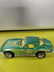 1979 Hot Wheels '63 Corvette Green Diecast Funky Speed Split Window 1:64 Vintage - Picture 1 of 5