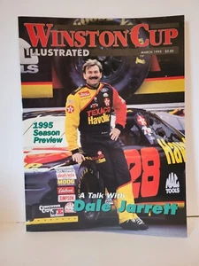 Revista ilustrada Winston Cup de marzo de 1995 Dale Jarrett Nascar - Imagen 1 de 1