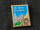 c  PINS PIN ENAMEL POST LA POSTE PTT PIERRELATTE CENTRALE NUCLEAIRE