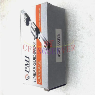 1PCS New PMI MSA20SSSFCN N Linear Guide Bearings Slider Block - Image 1 of 3