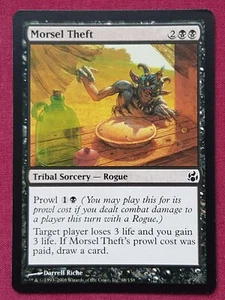 Magic The Gathering MORNINGTIDE MORSEL THEFT black card MTG - Picture 1 of 2