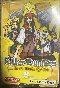 KillerBunnies & the Ultimate Odyssey Land Starter Deck-Construction Card Game - Picture 1 of 5