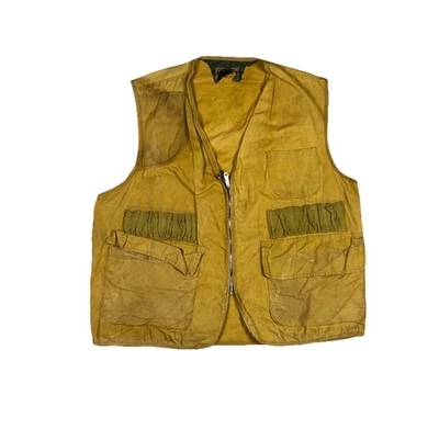 Vintgae Sears Sportswear Hunting Vest Tactial Utility Brown Adult Large 60s  - Image 1 of 4