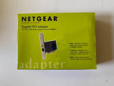 Netgear GA311 Gigabit Ethernet PCI Card - Image 1 of 2