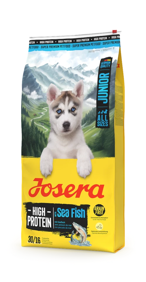 JOSERA Junior High Protein Sea Fish (2x 12,5kg) | getreidefreies Welpenfutter - Bild 1 von 1