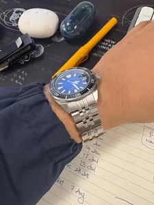 Stainless Steel 5 Bead Bracelet for Seiko Samurai SRPE37 SRPF09K SRPB99 Metal - Picture 1 of 19