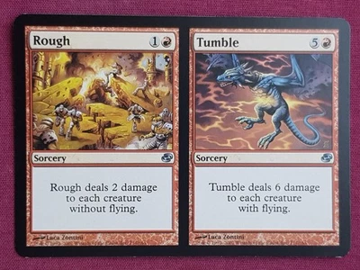 Magic The Gathering PLANAR CHAOS ROUGH TUMBLE red card MTG - Image 1 of 2