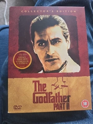 The Godfather Part 2 Collector's Edition DVD Region 2 PAL Marlon Brando VGC Rare - Image 1 of 4