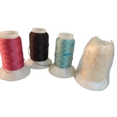 Woolly Nylon Sewing Thread Spools Mixed 100% Nylon Assorted Colors - Image 1 of 4