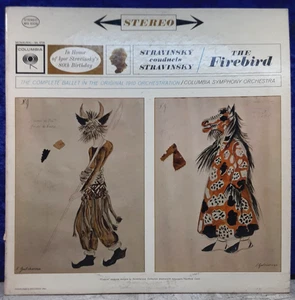 Stravinsky/Columbia Orchestra: Firebird Ballet by Stravinsky; Columbia; 1962; VG - Picture 1 of 4