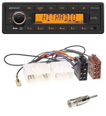 Continental 1DIN DAB MP3 AUX USB Autoradio für Mazda MPV (1988-1999) - Bild 1 von 4
