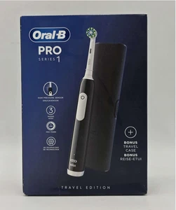 Cepillo de dientes eléctrico PRO 1 Series Travel Edition negro - Imagen 1 de 2