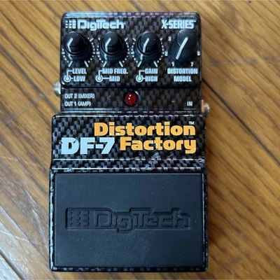 DigiTech Distortion Factory DF-7 Effect Pedals Operation confirmed Used Japan - Image 1 of 4