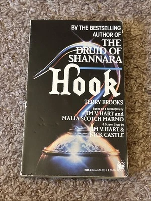 КРЮК Терри Брукс Fantasy PB Book Ballantine Books 1992 Питер Пэн Робин Уильямс - Изображение 1 из 4