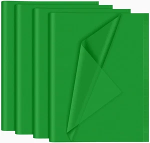 NEBURORA 120 Sheets Green Tissue Paper - 14 x 20 Inches, Christmas  - Picture 1 of 8