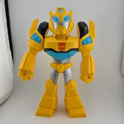 Figura Hasbro Transformers Mega Mighties Bumblebee Rescue Bots Academy 10" 2018 Foto 1 de 4