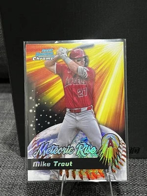 Bowman Chrome 2025 - Meteoric Rise Mike Trout #MR-2 Foto 1 de 2