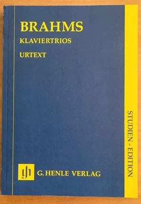 Brahms Complete Piano Trio (Henle Edition) - Image 1 of 3
