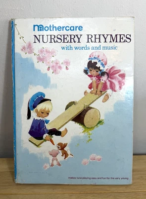 1970 Mothercare Nursery Rhymes Words & Music Illustrated HB Book & Colour Scale - Image 1 of 4