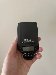 MEIKE MK-320 TTL HSS Master Flash Speedlite for Panasonic/Olympus/Lumix Camera - Picture 1 of 3