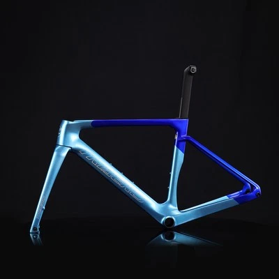 ICAN A9 UCI Carbon Fiber Disc Road Bike Frameset with HB017 Handlebar - Image 1 of 4