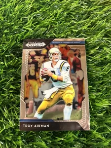 TROY AIKMAN 2019 Panini Prizm Draft Picks Cowboys UCLA Bruins F42 - Foto 1 di 2