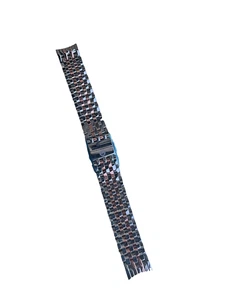 Neu Michele SEREIN 18mm 2 Tone SS / Antik Gold Uhrenarmband - ms18EV315750 - Bild 1 von 5