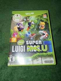 New Super Luigi U (Nintendo Wii U, 2013) Complete Tested Working - Free Ship