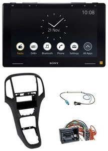 Sony USB MP3 DAB Bluetooth Autoradio für Opel Astra J ab 2009 Perl schwarz - Bild 1 von 8