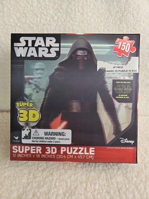 Unopened STAR WARS 150 Piece SUPER 3D PUZZLE "THE FORCE AWAKENS" Disney - Image 1 of 4