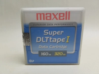 New Maxell 22921100 Super DLT Tape I 160 GB / 320 GB 1/2" Data Tape Cartridge - Image 1 of 3