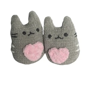 Pusheen gehäkelt Amigurumi Plüschtier - Bild 1 von 4
