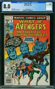 Was wäre, wenn? #9 (1978) CGC 8.0!! Weiße Seiten!! - Bild 1 von 1