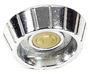 Radio tablero cromo perilla de control exterior 1964 Valiant Barracuda Mopar cuerpo A 2258189 - Imagen 1 de 6