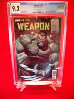 Weapon H #1 Keown Hulk Homage Variant Marvel Comics 1st Print EXCELSIOR BIN