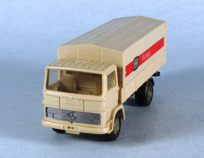 Camión de carga de paquetes WIKING Mercedes-Benz DB (rojo) modelo de plástico escala 1/87 HO Foto 1 de 4