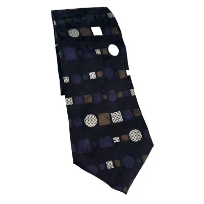 Corbata de cuello Kenneth Cole Reaction 100 % seda para hombre hecha en EE. UU. Foto 1 de 4