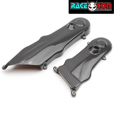Fundas de cinturón de fibra de carbono para Ducati Monster S2R1000 Foto 1 de 3