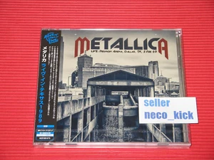 11B METALLICA LIVE REUNION ARENA DALLAS TX 5 FEB 89 JAPAN 2 CD - Imagen 1 de 2