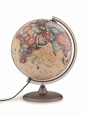Tecnodidattica – Mappamondo Atmosphere A2, luminoso, girevole, cartografia Sti