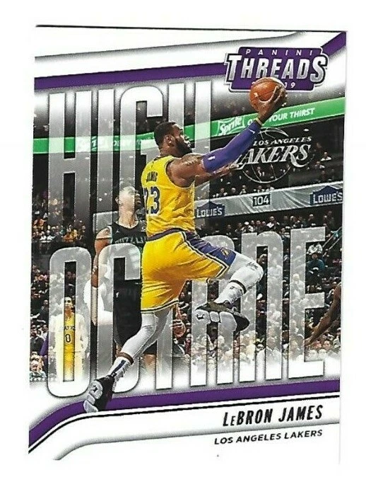 2018-19 Panini Threads High Octane LeBron James - Image 1 of 1