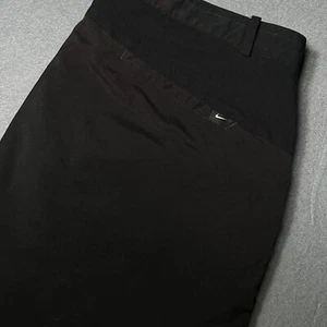 Nike Golf Modern Fit Men's 37* Chino Dri-Fit Tech Woven Performance Black Shorts - Picture 1 of 6