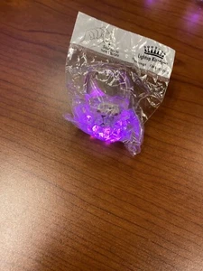 Purple Blinking Bright LED Light - Lightup Running, Night Walk, Cycle Safety New - Picture 1 of 2