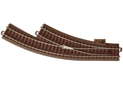 TRIX 62672 HO Scale 360mm 30? Right Curved Turnout - Image 1 of 2