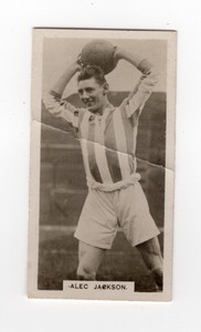 English Footballers (soccer). Alec Jackson - Huddersfield Town