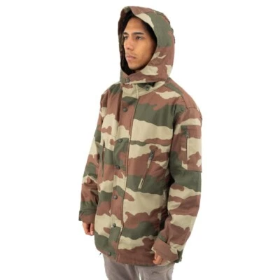 Parka de campo Rip Stop camuflaje militar turco con revestimiento, M, V.G. estado., envío gratis Foto 1 de 4