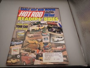 Vintage HOT ROD MAGAZINE AUGUST 1989 Muscle Cars Hot Rods Motors Auto Tech F3A