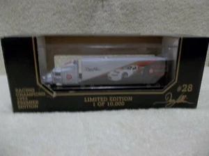 1993 Racing Champions 1:87 NASCAR Davey Allison Havoline Team Transporter #28 - Picture 1 of 8