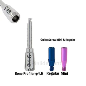 Implant ET Bone Profiler 4.5 Guide Screws Fit Hiossen OSSTEM Surgical Instrument - Picture 1 of 6