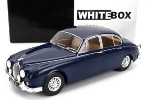 JAGUAR MK11 DARK BLUE 1960 - 1:24 SCALE MODEL - Picture 1 of 3